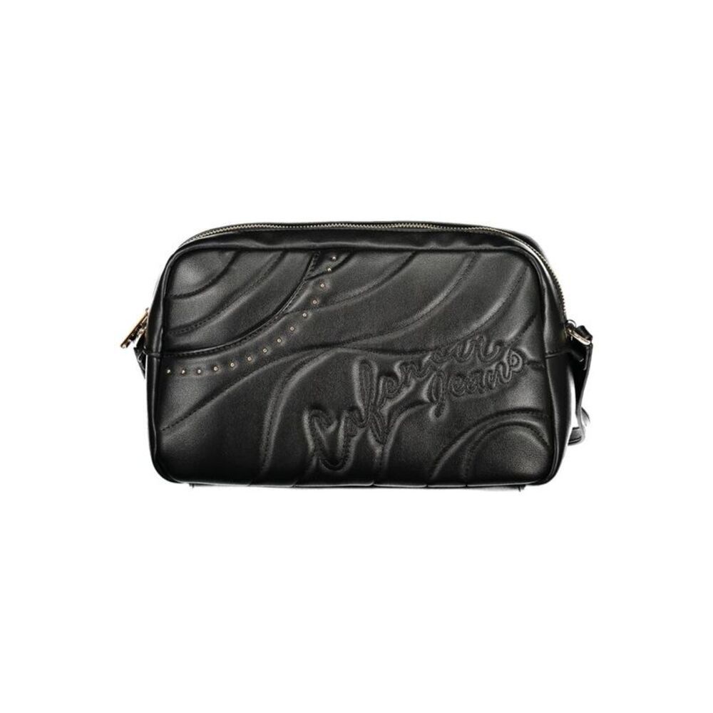 Cafenoir Black Polyurethane Women Women's Handbag